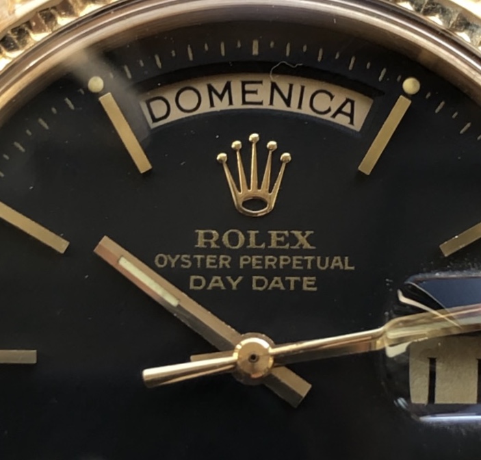 Quadrante rolex day on sale date